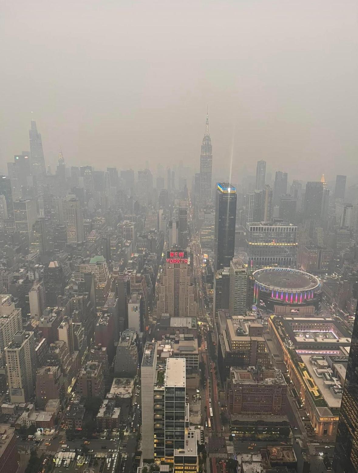 Humo en Nueva York