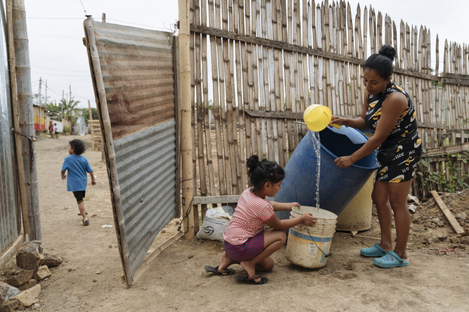 Abastecimiento de agua en Guayaquil