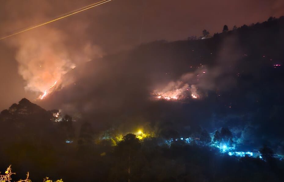 Incendio en Loja