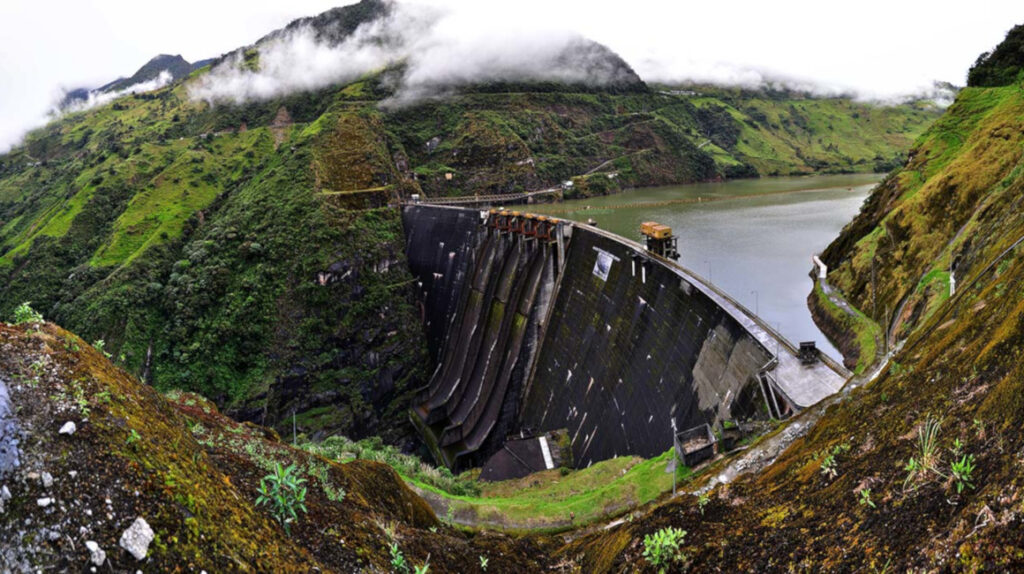 La central Paute Molino es la segunda hidroeléctrica más grande del Ecuador. Este 2023 cumplió 40 años de operación. Foto_ CELECjpeg