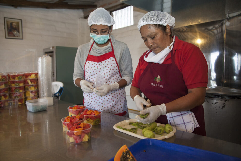 Emprendedoras del programa Nuestra Huerta