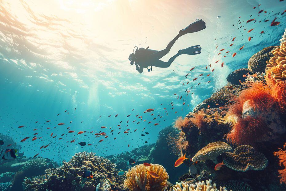 scuba-diver-surrounded-by-beautiful-underwater-nature